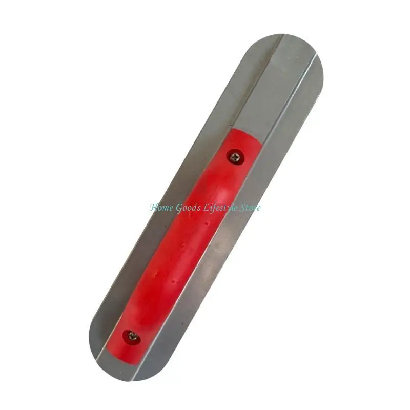E74E Mud Scraping Wall Smoothing Hand Trowe with Ergonomic Handle, for Wall Finishing