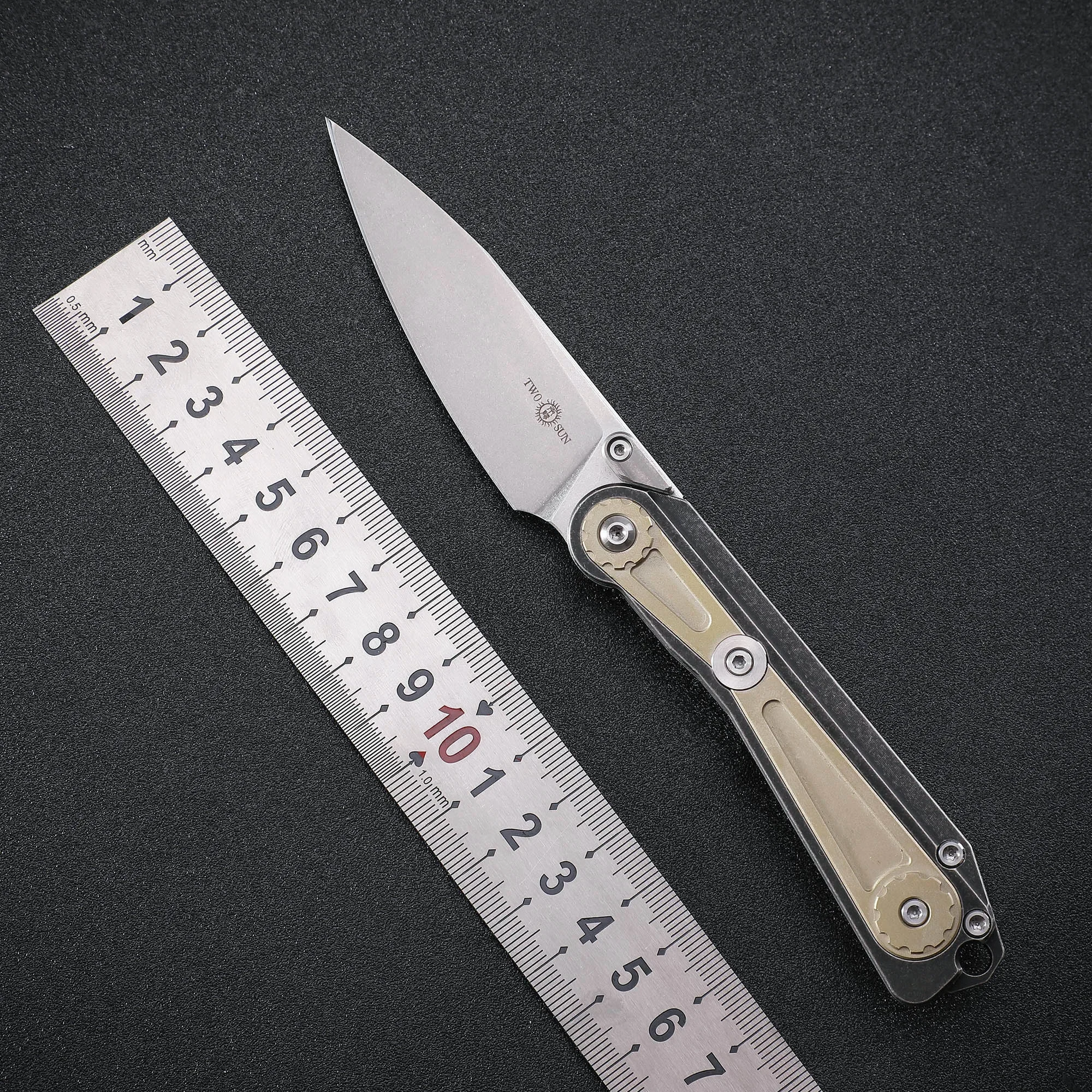 

TWOSUN TS371 Quality Folding Knife D2 Steel Handle Professional Military Tactical Outdoor Camping Hunting Survival EDC Tool