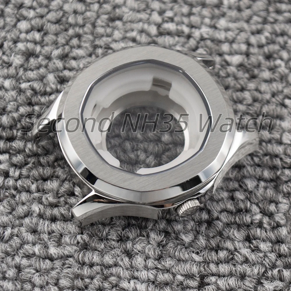 High Quality 35.2mm NH05 Watch Case For AQUANAUT Nautilus Case Watch Accessories Fit NH05 NH06 Movement 25.5mm Dial Hands Parts