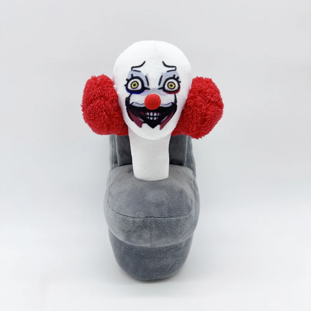 Red nose baring teeth little person toilet body plush doll pillow cute and cute trendy home decoration soft and comfortable