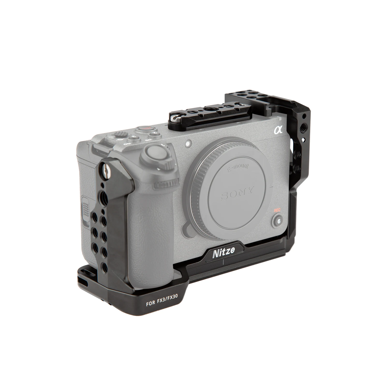 Nitze Cage for Sony FX30 / FX3 (ILME-FX3) Camera - T-S10A