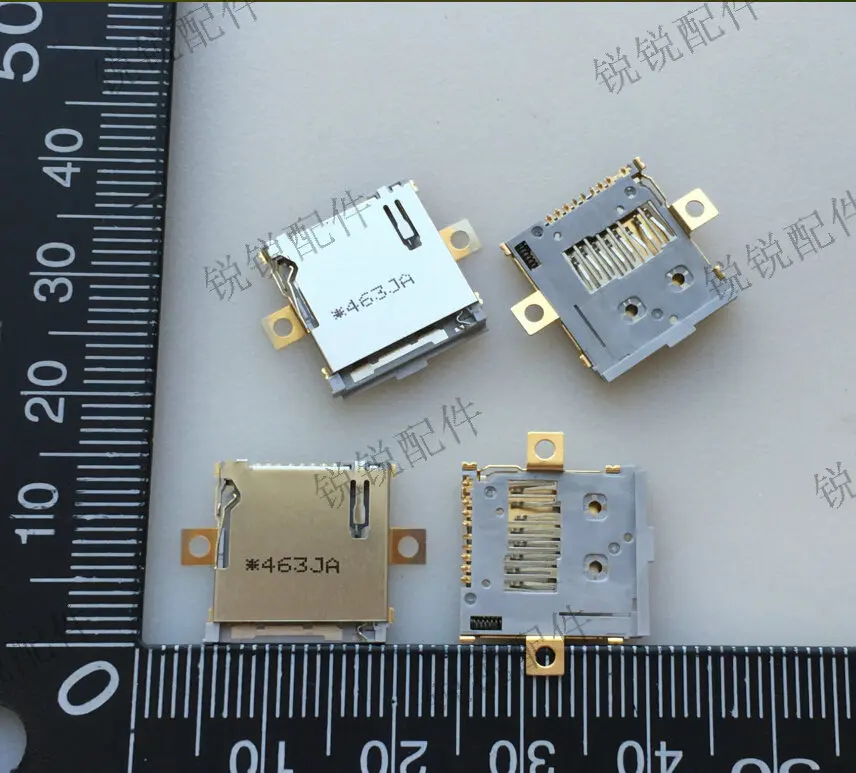 Foxconn-soporte para tarjeta MICRO SD, portatarjetas TF autoeyectable, ranura para tarjeta de memoria con alas, envío gratis