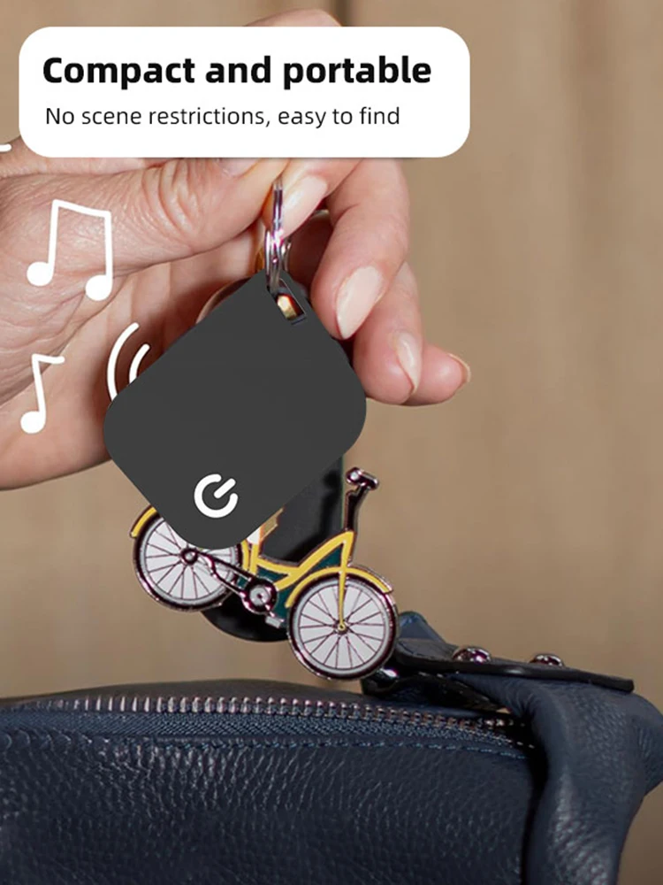 Rilevatore di schede per oggetti di ricarica wireless Impermeabile Funziona per Apple Trova il mio portafoglio tracker ultra sottile Carta anti-smarrimento per borsa da viaggio