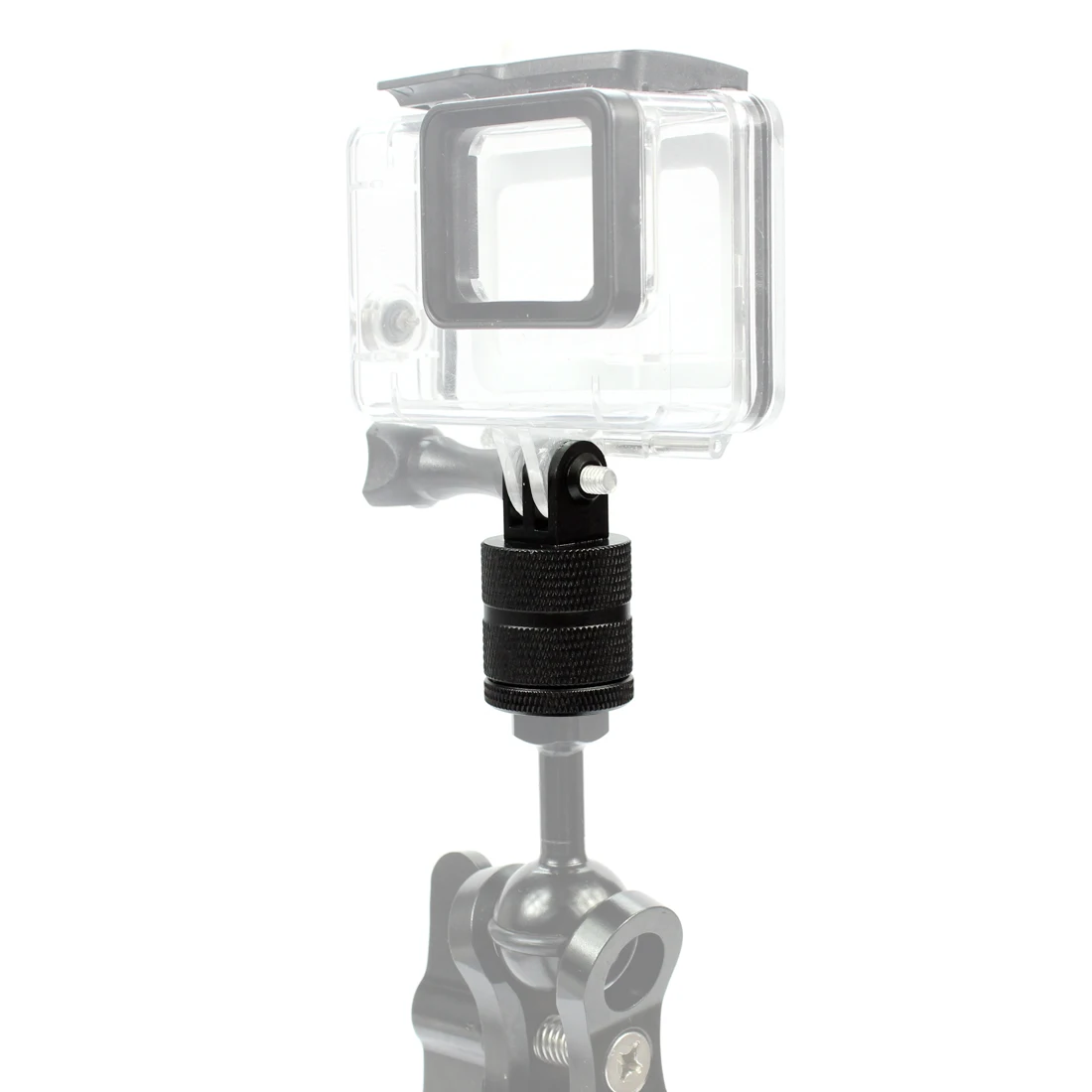 360 Degree Swivel Rotation Adapter Aluminum Connector Tripod Mount for GoPro 13 12 Insta360 X5 DJI OSMO 360 Action 5Pro Camera