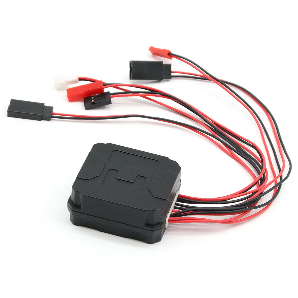 รีโมทคอนโทรลไร้สาย LED Switch Winch Controller สําหรับรถบรรทุกรถจี๊ป RC4WD TRX4 SCX10 RC อุปกรณ์เสริม