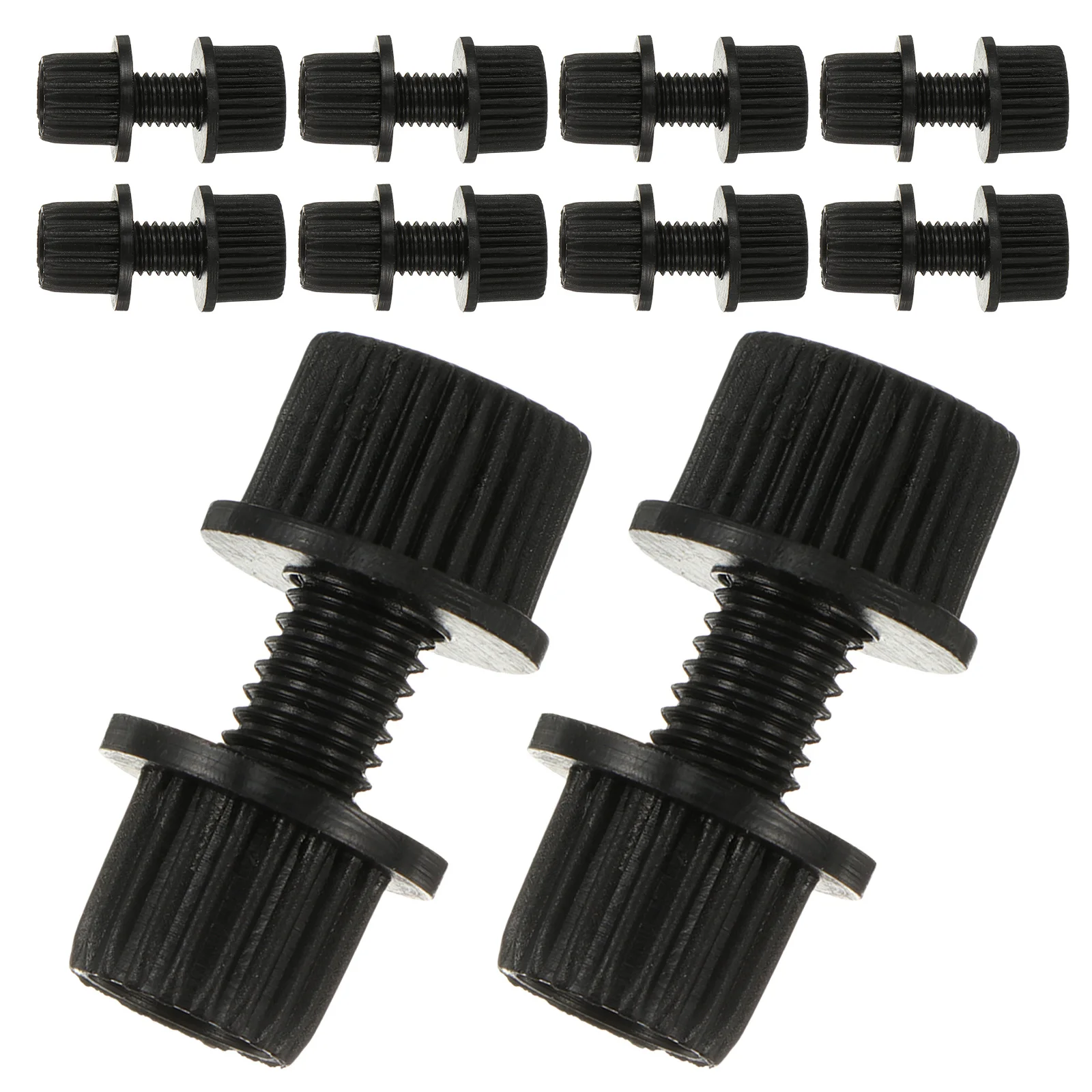 

16Pcs Nylon Motorcycle License Plate Bolts Screws Fastener Secure Mounting Frame Repair Hardware Set License Plate Screws