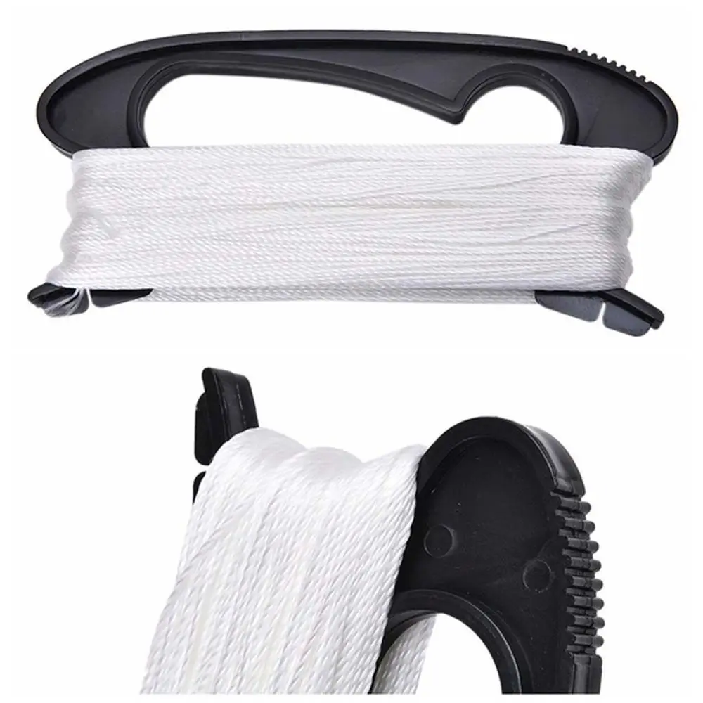 Meters Kid Toys Kite Accessories Plastic Black Color Handle Board Flying Kite Line Kite Tool String Winder Kite Thread Winder