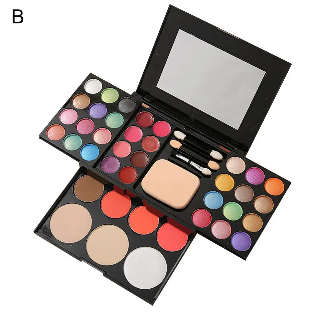 1 Bộ Đa Năng Kim Sa Lấp Lánh Đựng Mỹ Phẩm Eyeshadow Palette Khay Đựng Đồ Trang Điểm Tinh Tế Dụng Cụ Trang Điểm