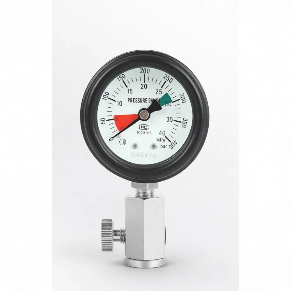 For Dideep Scuba Diving Pressure Gauge Din Valve Tank Monitor Underwater Breath Gas Meter Professional Safety Equipment