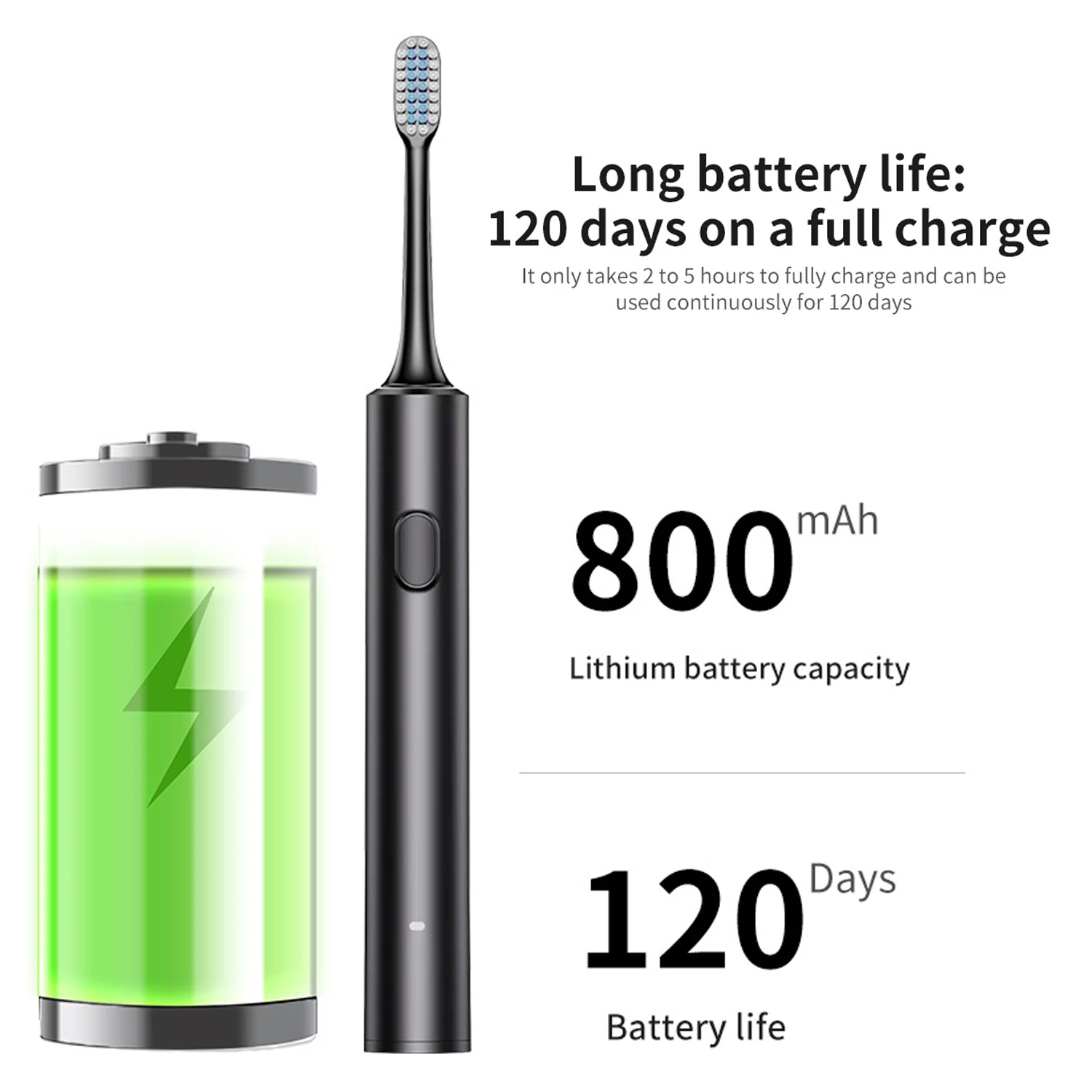 

2026 Upgraded Sonic Electric Toothbrush IPX7Waterproof Smart Sonic Brush Ultrasonic Whitening Teeth Tooth Brush For Toothbrushes
