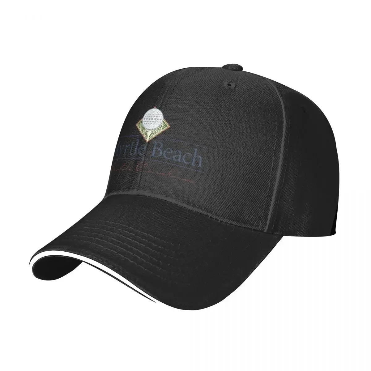 Myrtle Beach Golf, South Carolina Baseball Cap |-F-| Sunhat western Hat Woman Men's