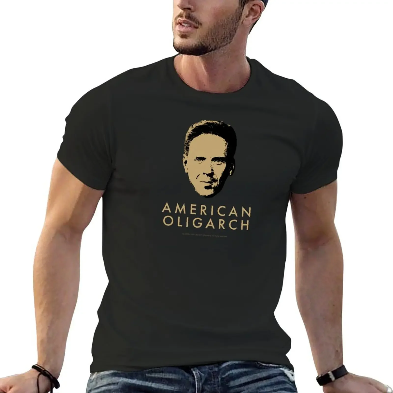 

Bobby Axelrod - American Oligarch T-Shirt custom shirt baggy shirts customs design your own Blouse mens graphic t-shirts funny