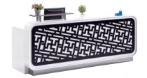 

*Customizable Modern MDF Reception Desks for Office Beauty Salon Hotel Hospital Gym Mall & School