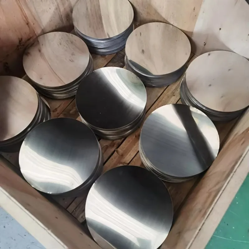 ASTM 304 316L Stainless Steel Circle Disc 1050 430 304 2.5mm Triply Stainless Steel 201 202 Circle Round Plate Coil for Cookware