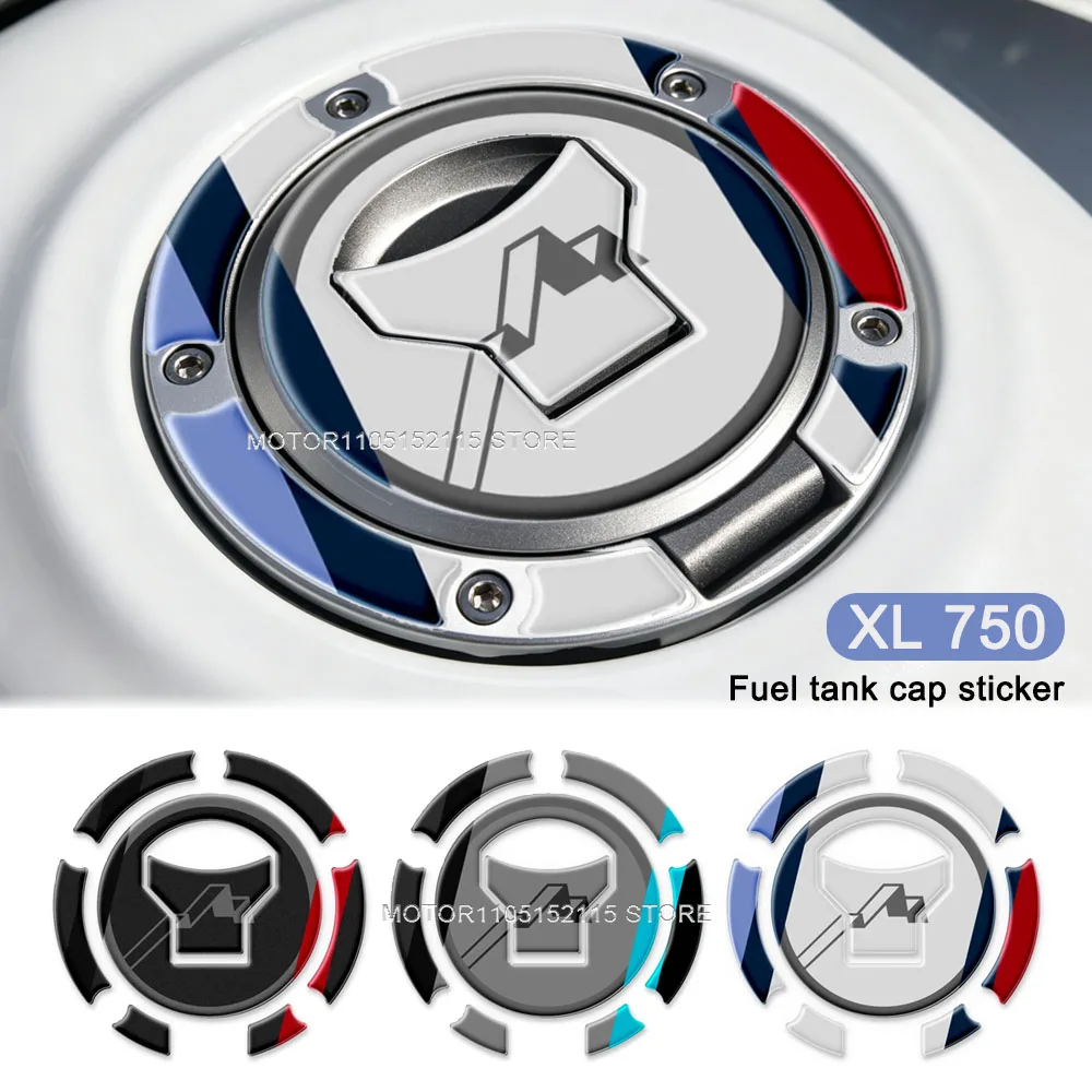 Motorcycle Accessori Fuel Tank Pad 3D Sticker Knee Grip Traction Protector Decals For XL750 Transalp xl750 TRANSALP 2026