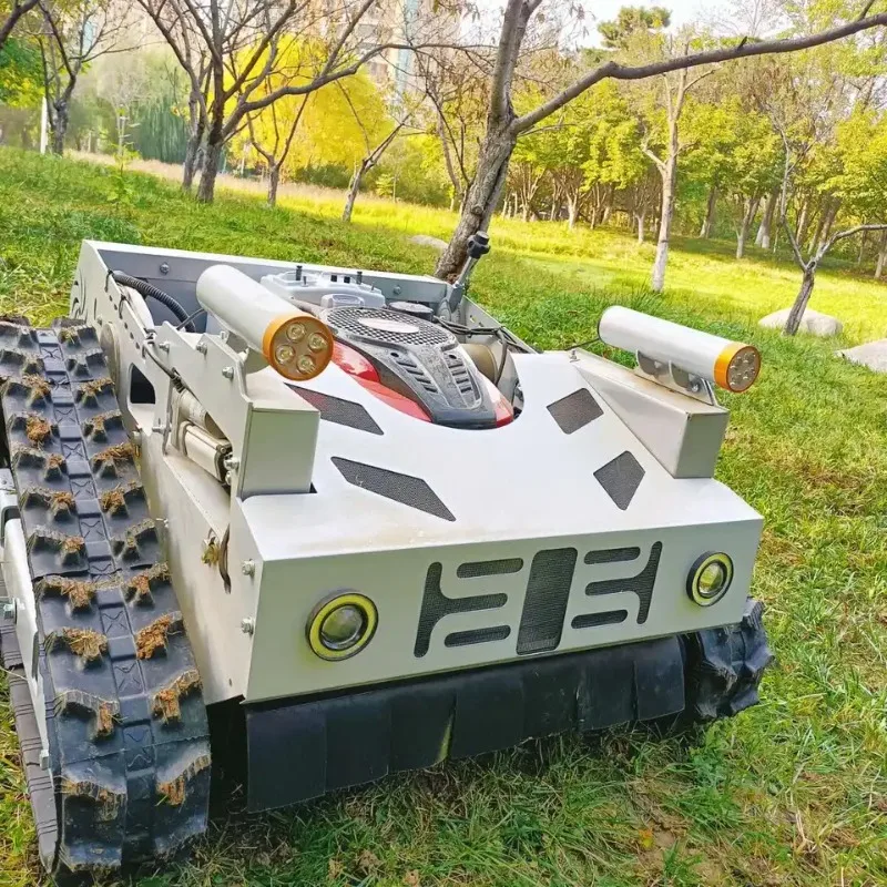 

Ce Certified 550mm Manufacturer For Sale At Low Price Remote Control Crawler Intelligent Snow Clearing Lawn Mower