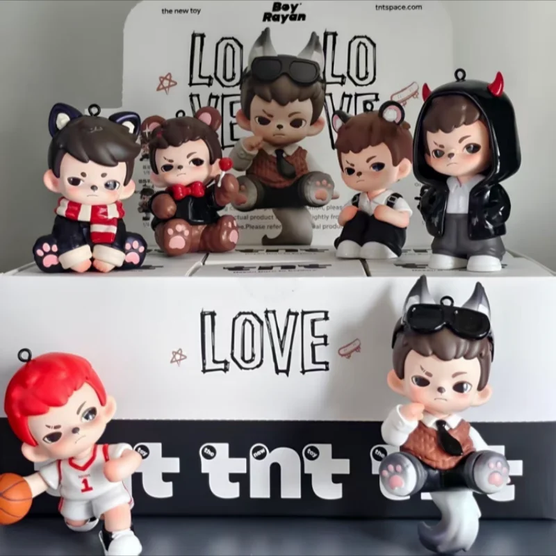 

Подлинная серия Rayan Love, подвесная с глухой коробкой, украшение для игры в прилив, кавайная аниме-фигурка, загадочная коробка, модель куклы, игрушки в подарок