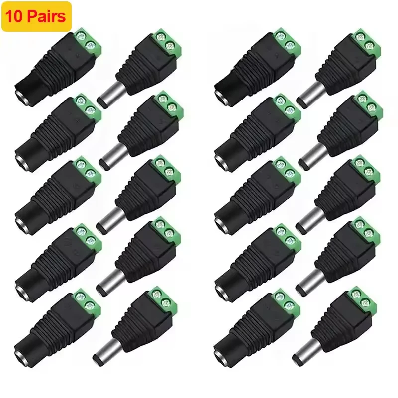 10 Pair Dc Power Co…
