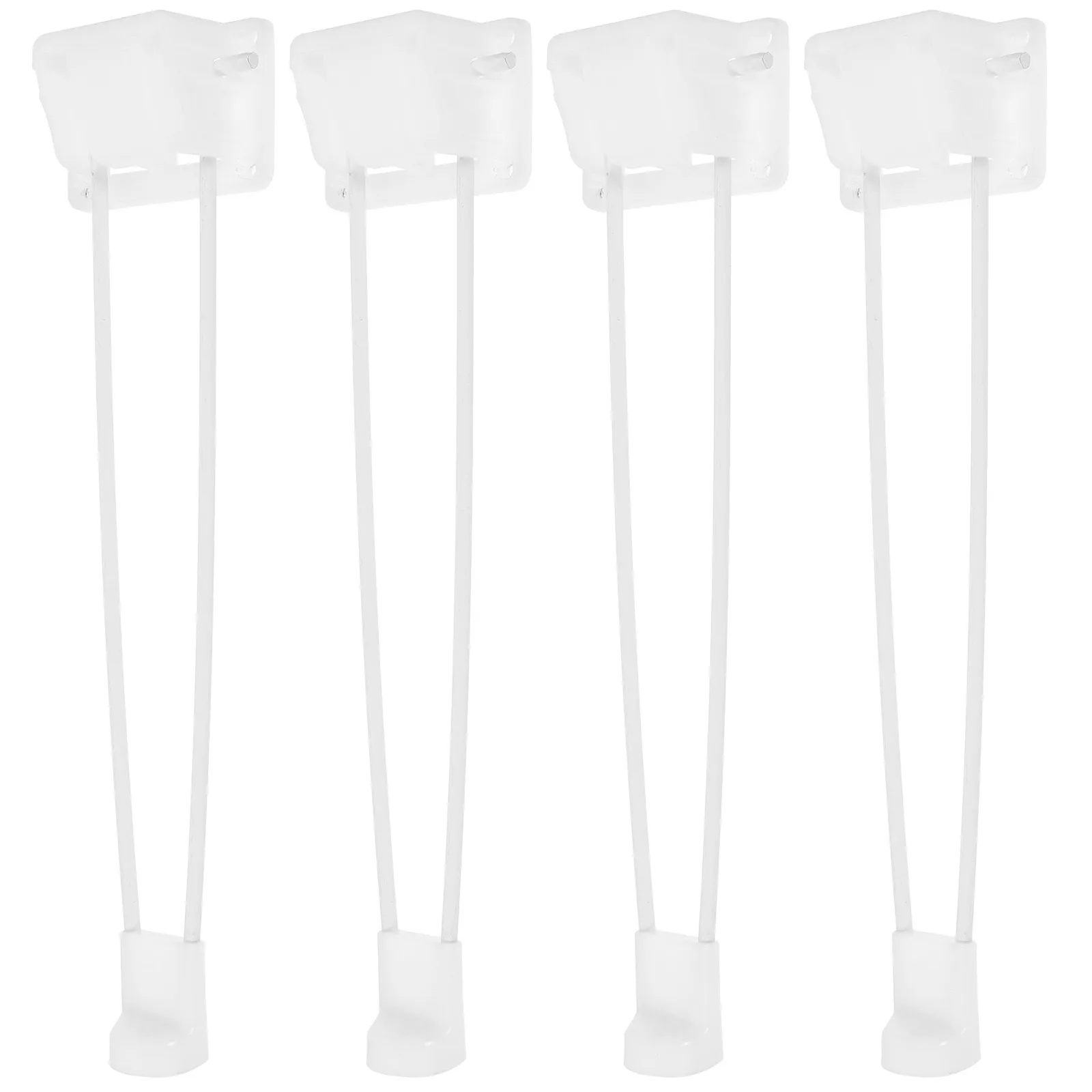 

4Pcs Foldable Table Legs Heavy Duty Metal Hairpin Legs for Coffee Table Desk Rv Boat Temporary Use Space Saving Support