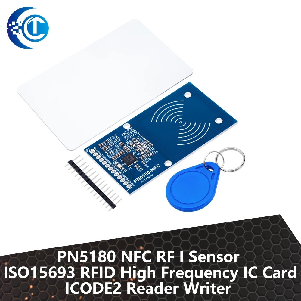 PN5180 NFC RF I Sensor - ISO15693 RFID High - Frequency ICODE2 IC Card Reader Writer / for Arduino