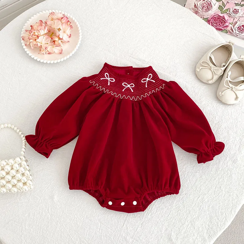 

Christmas Theme Baby Boy Clothes Spring Autumn Season Newborn Jumpsuits Baby Girl Outfit Baby Clothing Jumpsuits Baby Romper