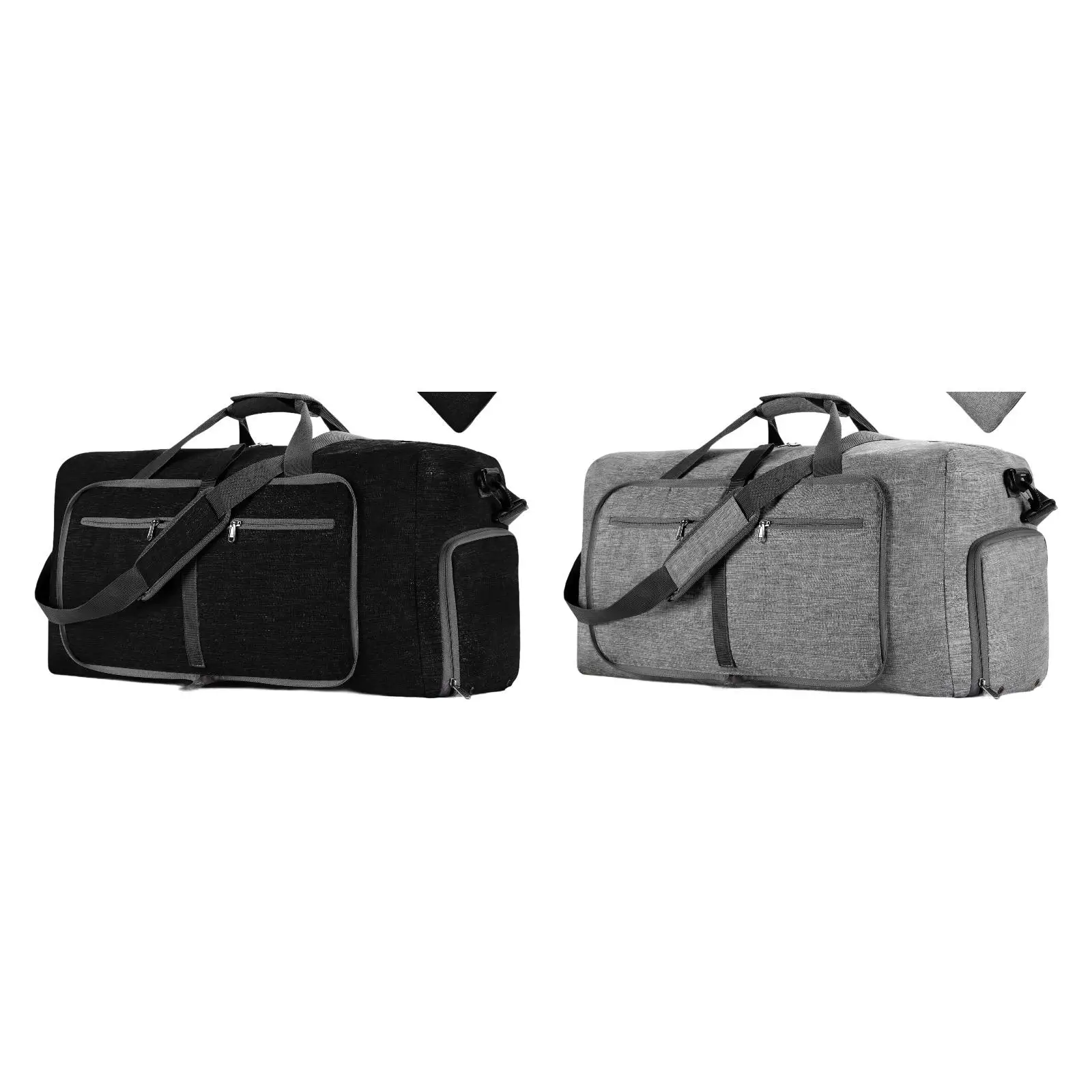 

Overnight Bag Tote 65 L Foldable Oxford Shoe Compartment Weekend Bag Handbag