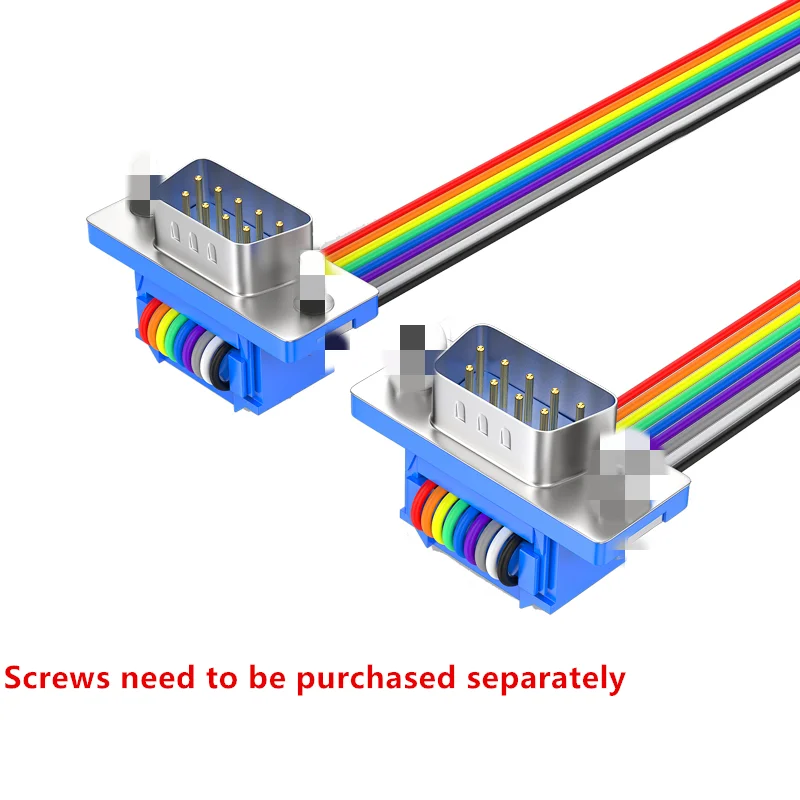 1 pz D-SUB DB9 DB15 DB25 DB37 DIDC 9 15 25 37pin maschio femmina D-SUD adattatore connettore porta seriale RS232 COM cavo di prolunga