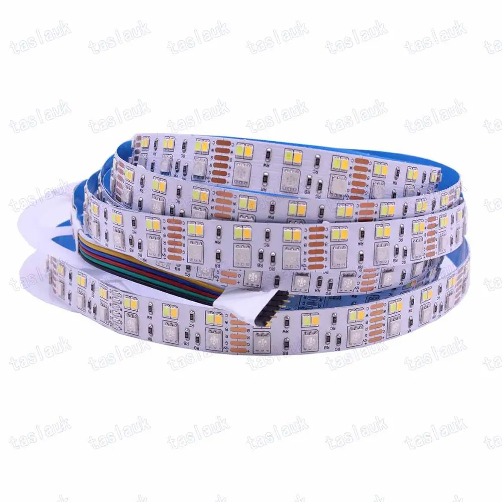 Double row led strip RGBCCT rgbww  LED Strip 5050+2835 DC12V 180LED/m 5m/lot tape light lamp for bed room living