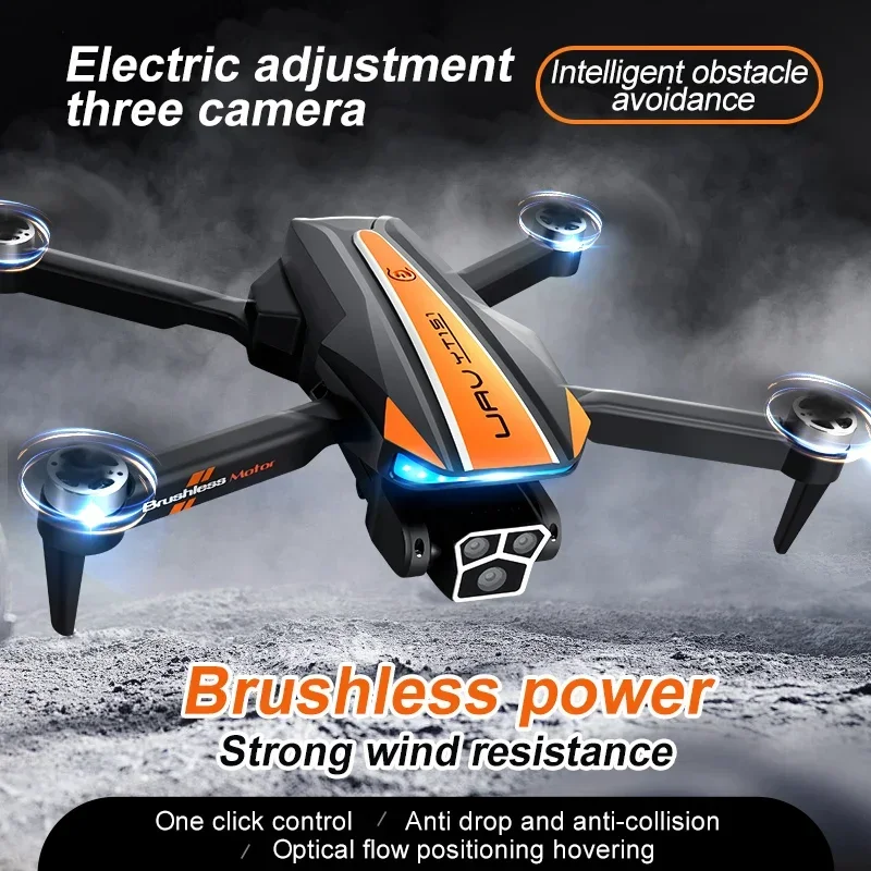 

New YT151 Brushless Drone 4k professionnel FPV HD Camera Four Axis Electric Adjustment Optical Flow Obstacle Avoidance Dron Toy