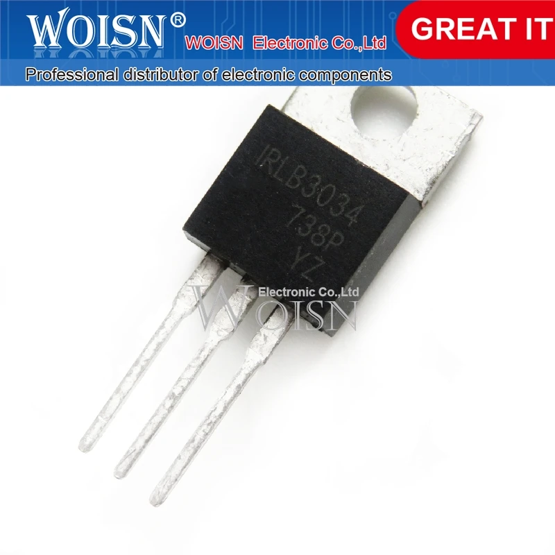 50PCS IRLB3034 TO-220 IRLB3034PBF TO220 MOSFET N-CH 40V 195A In Stock