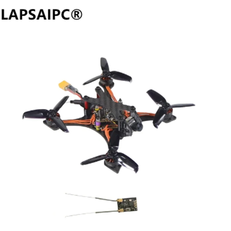 Lapsaipc for JMT DIY RTF JS2.5 2.5inch 120mm 1204 5200KV Brusless Motor W/ 2.4G ELRS Long Range Receiver Support 3-4S