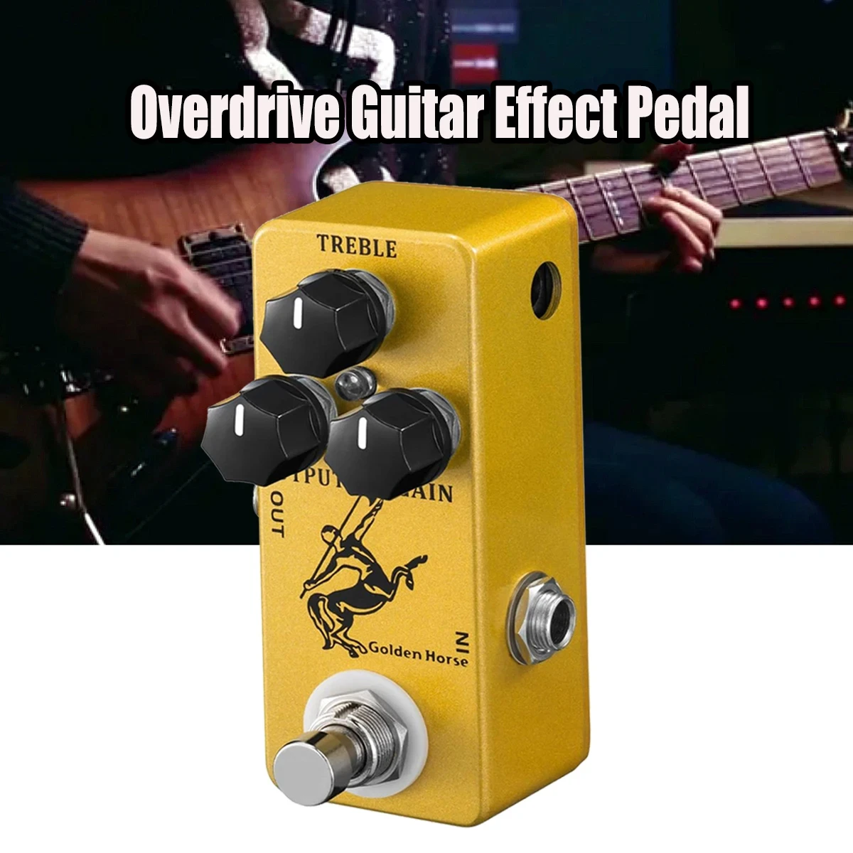 MOSKY Golden Horse Mini Overdr – Looper Pedal Guitar recenzja i cena