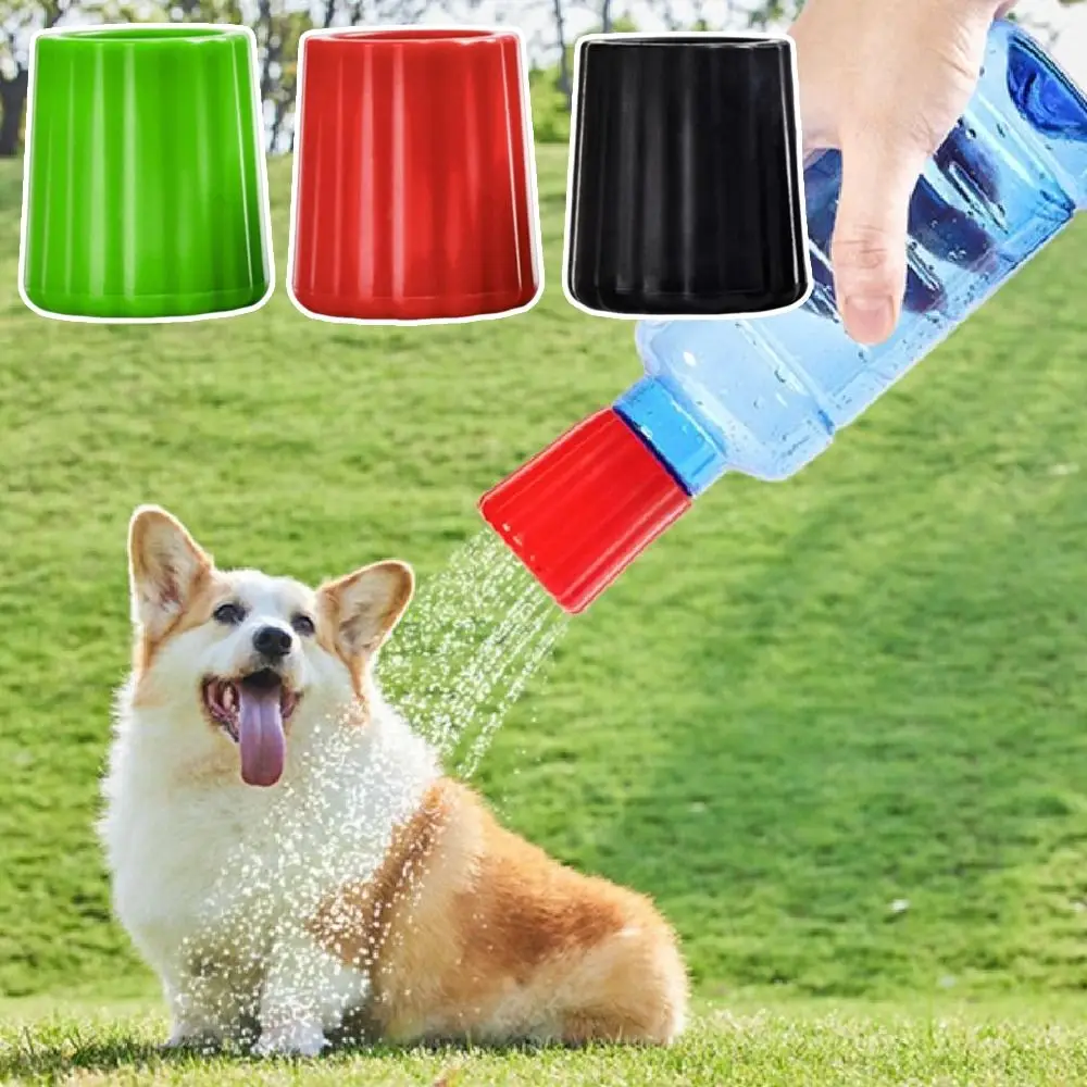 Convenient Portable Pet Shower Head Silicone Quick Washing Dog Shower Nozzle Universal Reusable Dog Bath Faucet Pet Grooming