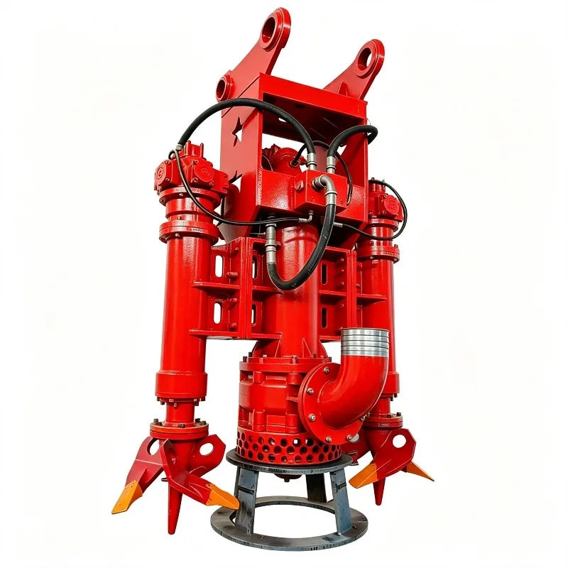 OEM Customizable Hydraulic Submersible Sand Dredging Mining Slurry Pump 100HP Sand Dredge Pump Excavator Accessory Mud Removal