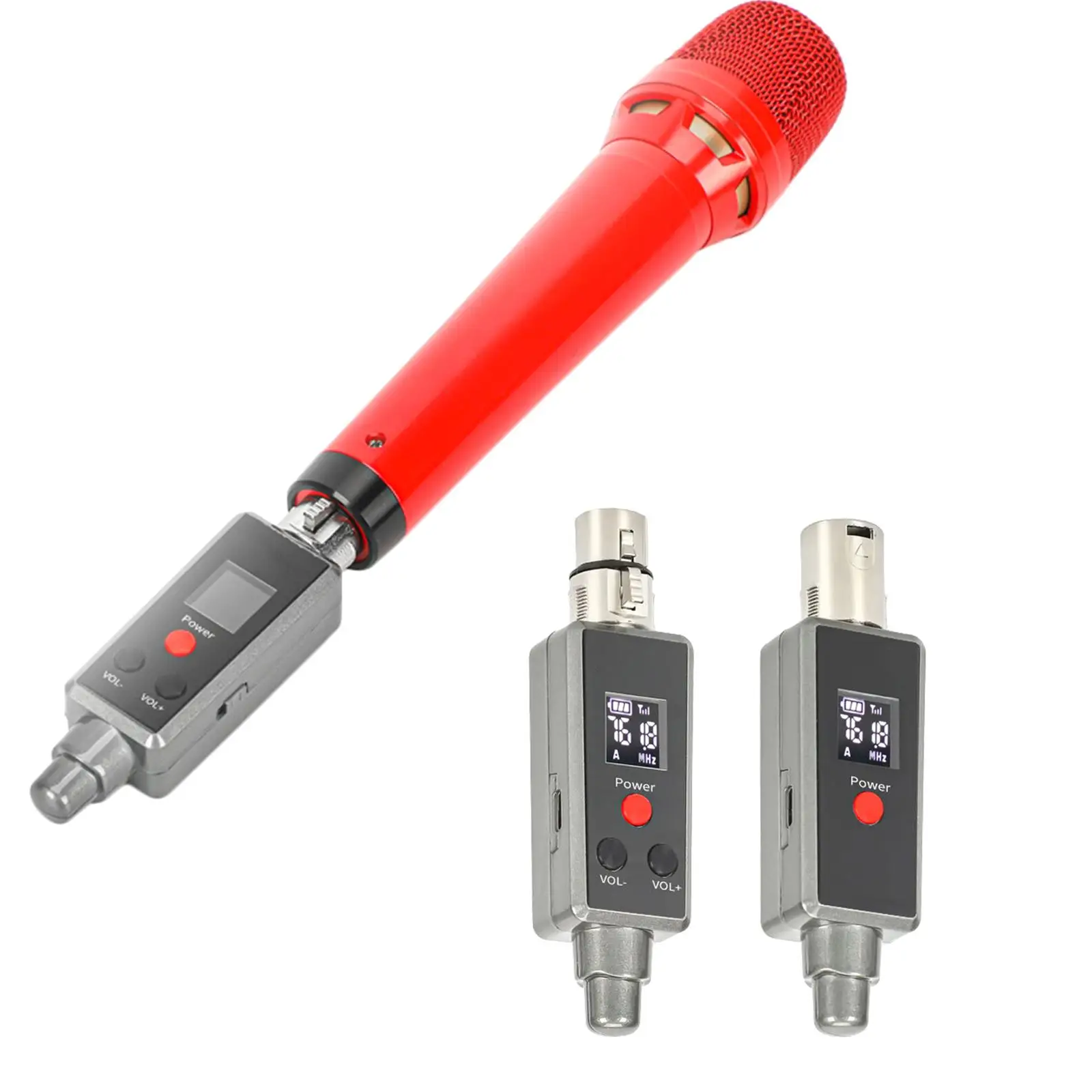 Micrófono Sistema inalámbrico Transmisor Modo receptor para sonido