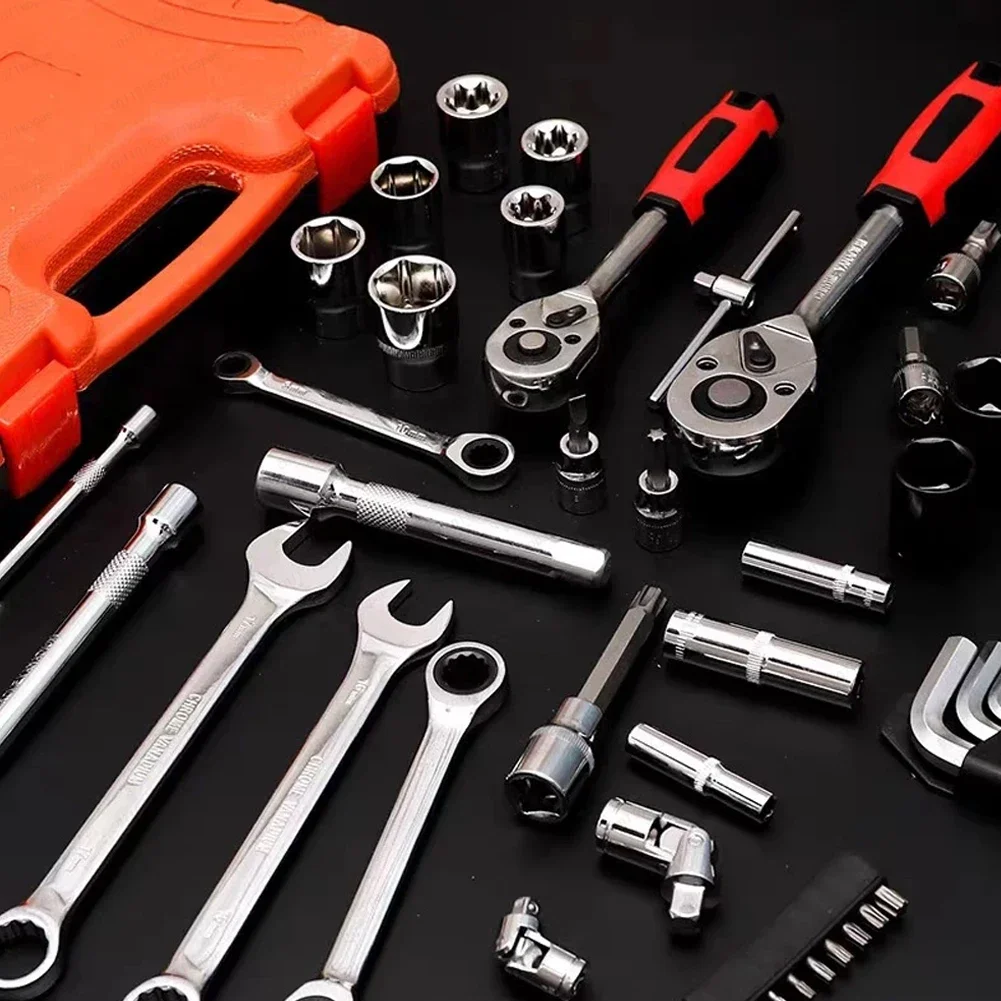 مجموعة أدوات إصلاح السيارات مكونة من 82 قطعة، مجموعة الأجهزة على اللوحة، أدوات إصلاح السيارات