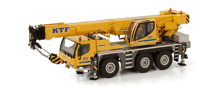 

New,Alloy Model WSI 1:87 Scale Lieb-herr LTM1050 Wheel Crane Engineering Machinery Diecast Toy Model,KTF HARLINGEN 51-2110