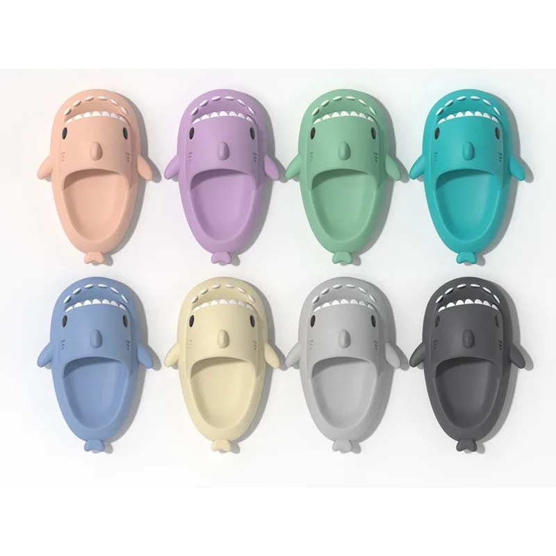 

Shark-Inspired Slippers Featuring Detailed Jaw Design and Cloud-Like Comfort Sole Ultra-Plush Indoor Footwear for Fun Daily Home
