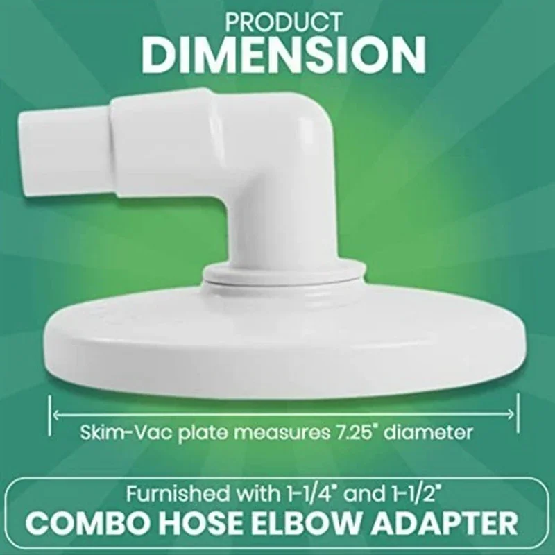 1pc Swimming Pool Skimmer Vacuum Plate SP11071 for Hayward Pool Skimmer SP1089 Vac Hose Elbow Adapter Replacement Parts