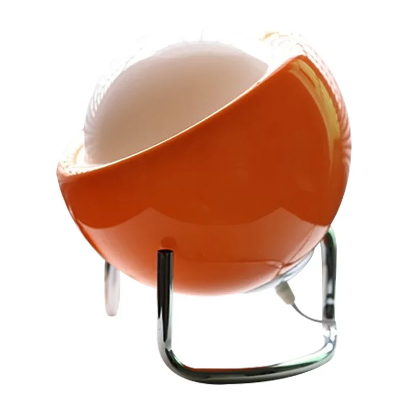 

Cross-border explosion medieval desk lamp modern simple bedroom bedside glass creative decoration