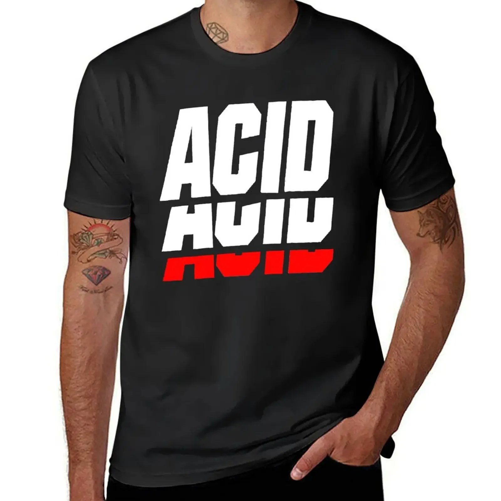 ACID T-Shirt custom t shirt baggy shirts cheap stuff mens workout shirts