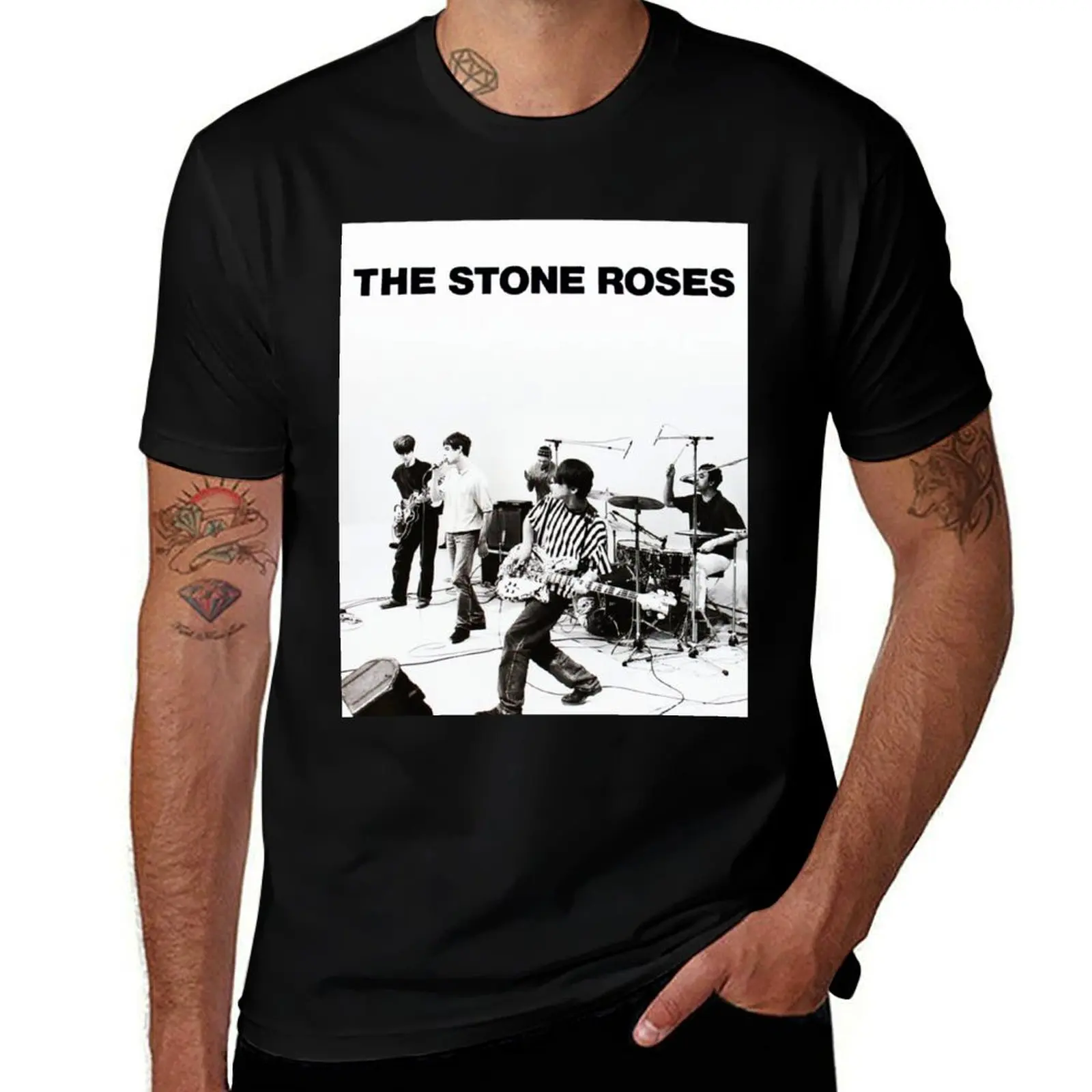 

Stone Roses live perform Classic T-Shirt cotton t shirt pack printed t shirts for man