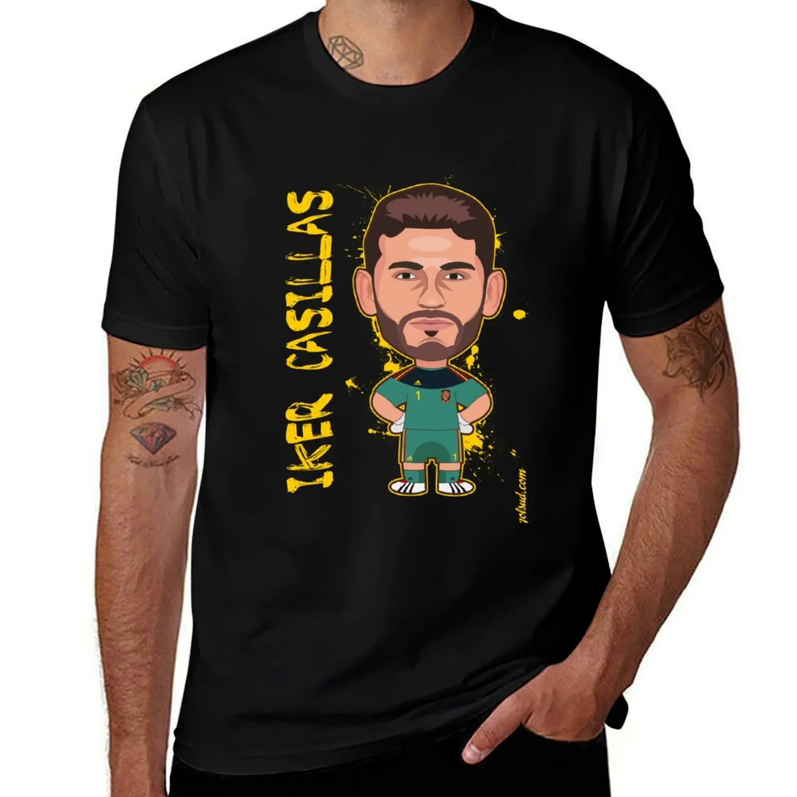 Iker Casillas, Spain T-Shirt Labor Work Casual T-Shirt