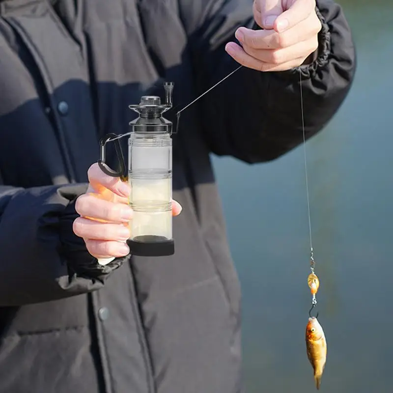

Lure Holder Fishing Hook Storage Waterproof Multi-Purpose Accessories With Three-Layer Dividers Bottle For Saltwater Tackle