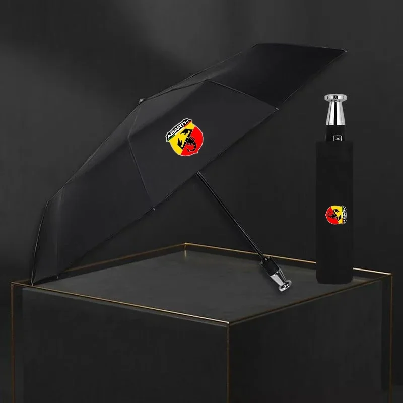 For Abarth 500 500l 500c 500x 500e Tipo Toro Stilo Ducato Punto Siena 595 695 Car Automatic Folding Windproof Sunshade Umbrella
