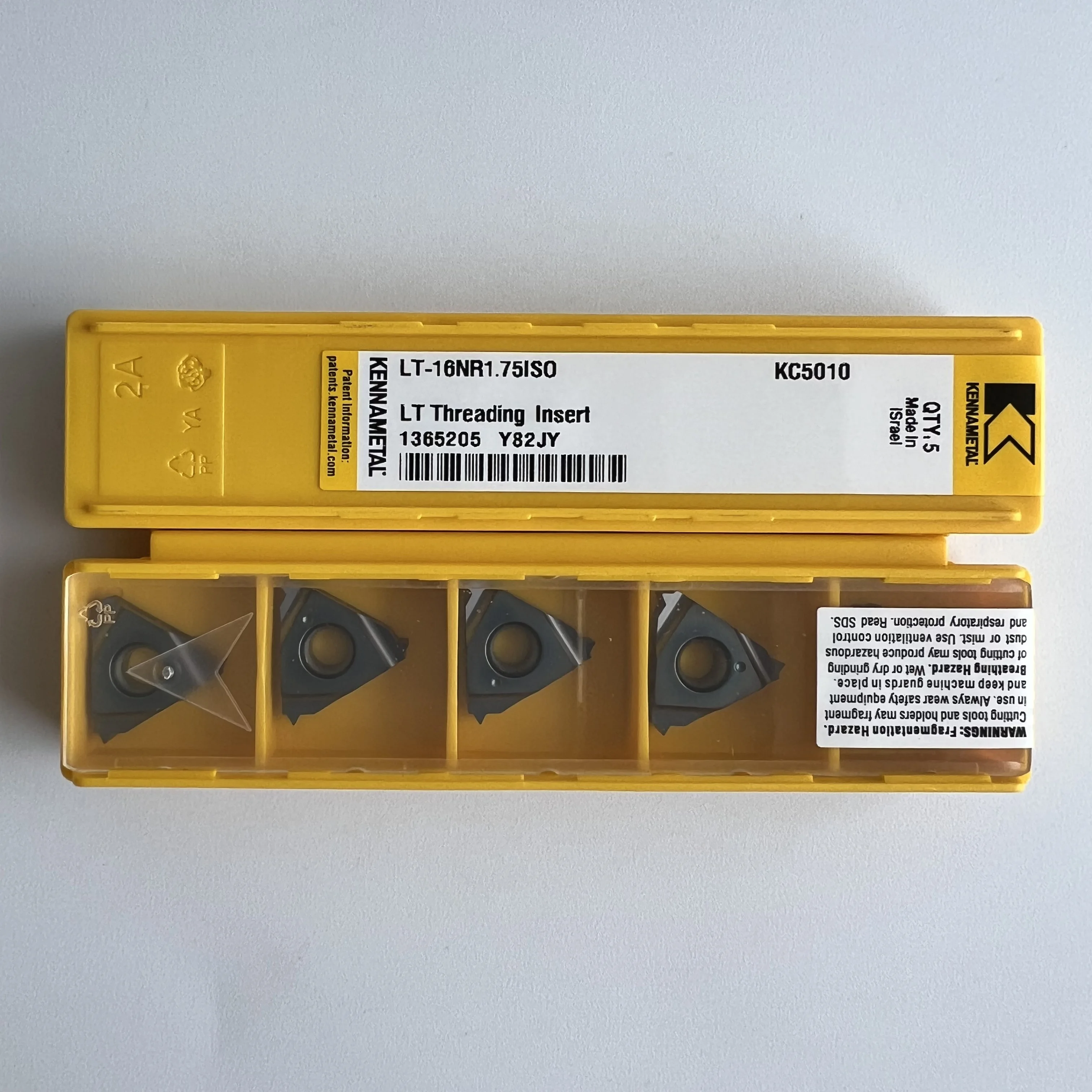 Hoja CNC LT-16NR1.75ISO KC5010