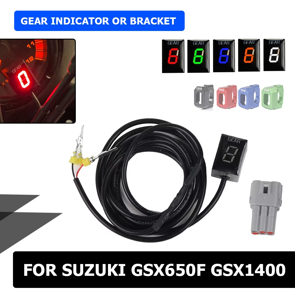 Motorcycle Accessories Gear Indicator Gear Display Meter For Suzuki GSX650F GSX1400 GSX 1400 GSX 650 F GSX 650F GSX650 F 2009