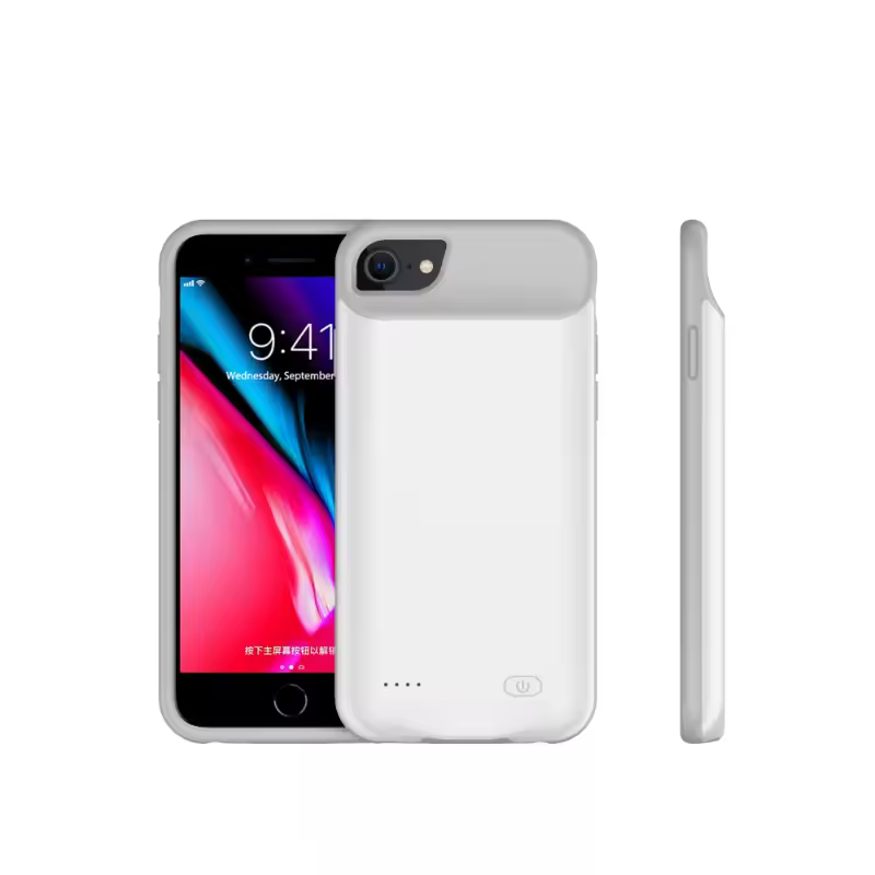 Étui de batterie de rechange 8000/6000mAh pour iPhone X XR XS Max, étuis de chargeur de batterie pour iPhone SE 2020 6 6S 7 8 Plus, batterie externe de charge