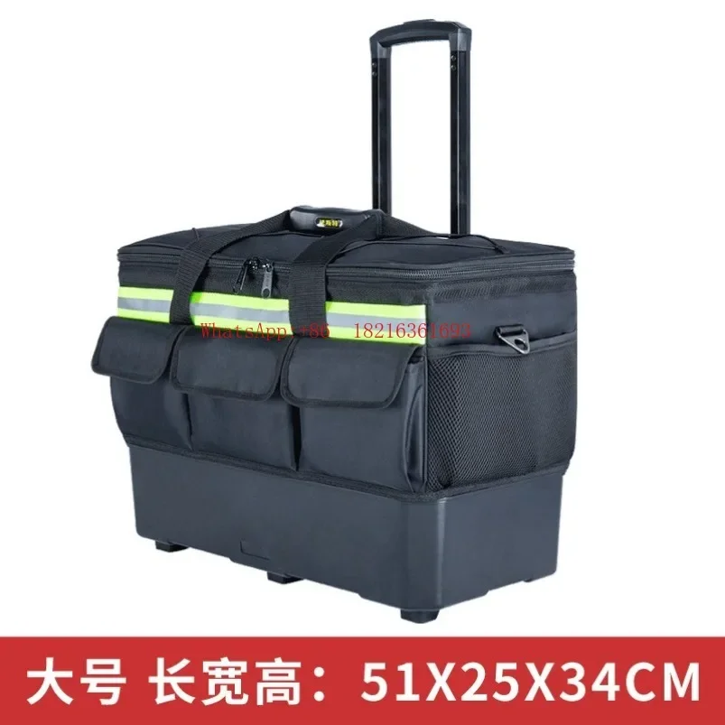 Store I182 Multifunctional Tie Rod Tool Canvas Box Thickened Maintenance Electrician X519 Enlarged Package Installation