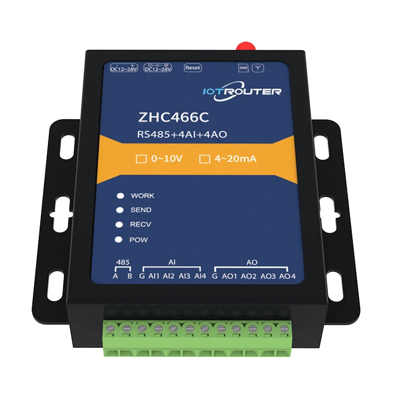 

Беспроводной шлюз 4G IoT с модулями RS485 MODBUS RTU TCP MQTT AI 4–20 мА 0–10 В, отлично подходят для удаленного обнаружения